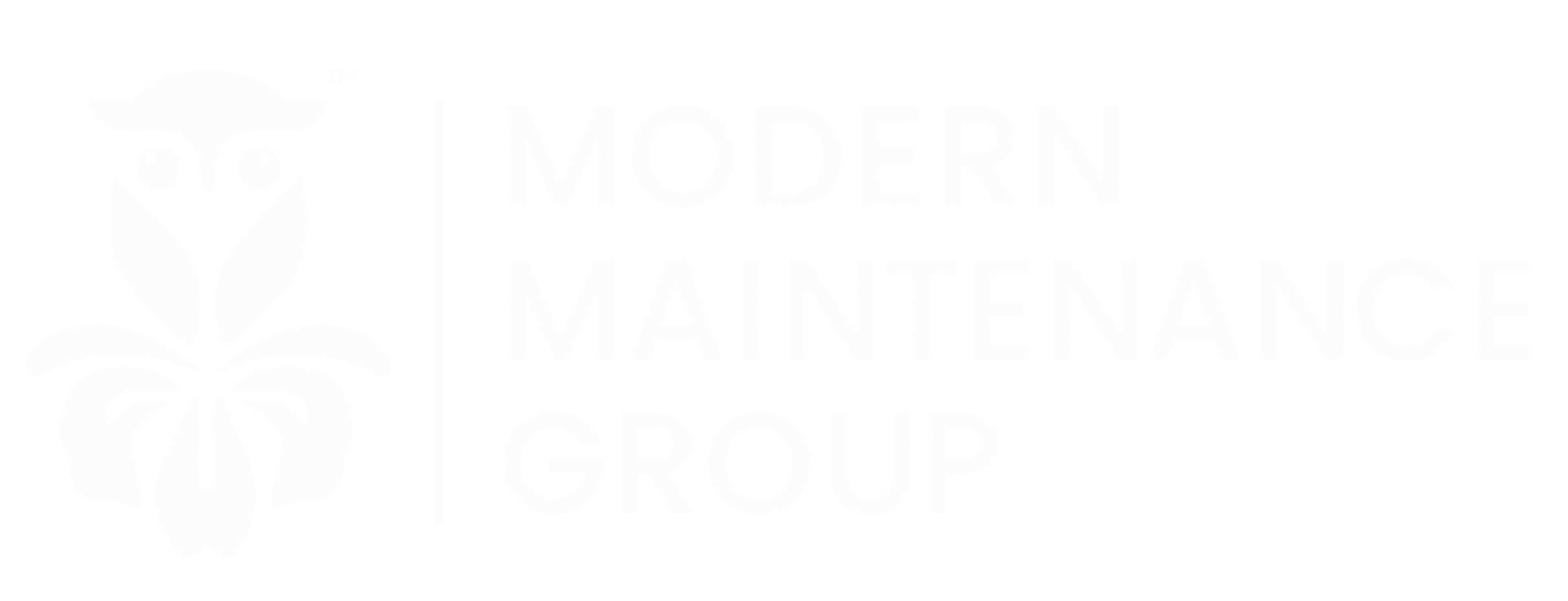 Modern Maintenance Group Logo - White